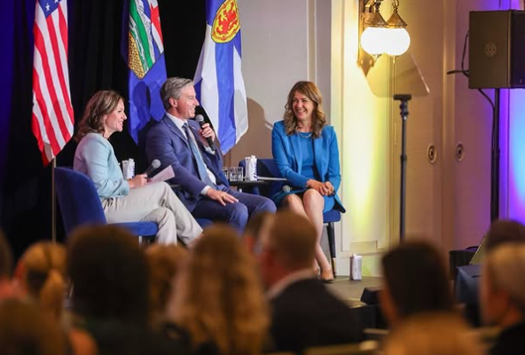 ‘I’m excited’: Nova Scotia premier pitches energy future in Alberta